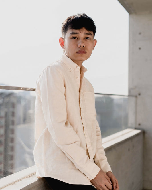 Linen Shirt - Castle Wall Beige