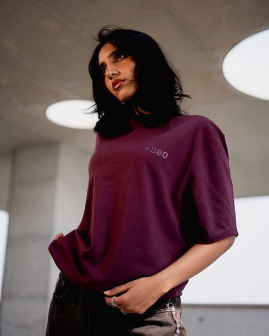 The Country Code Tee - Purple