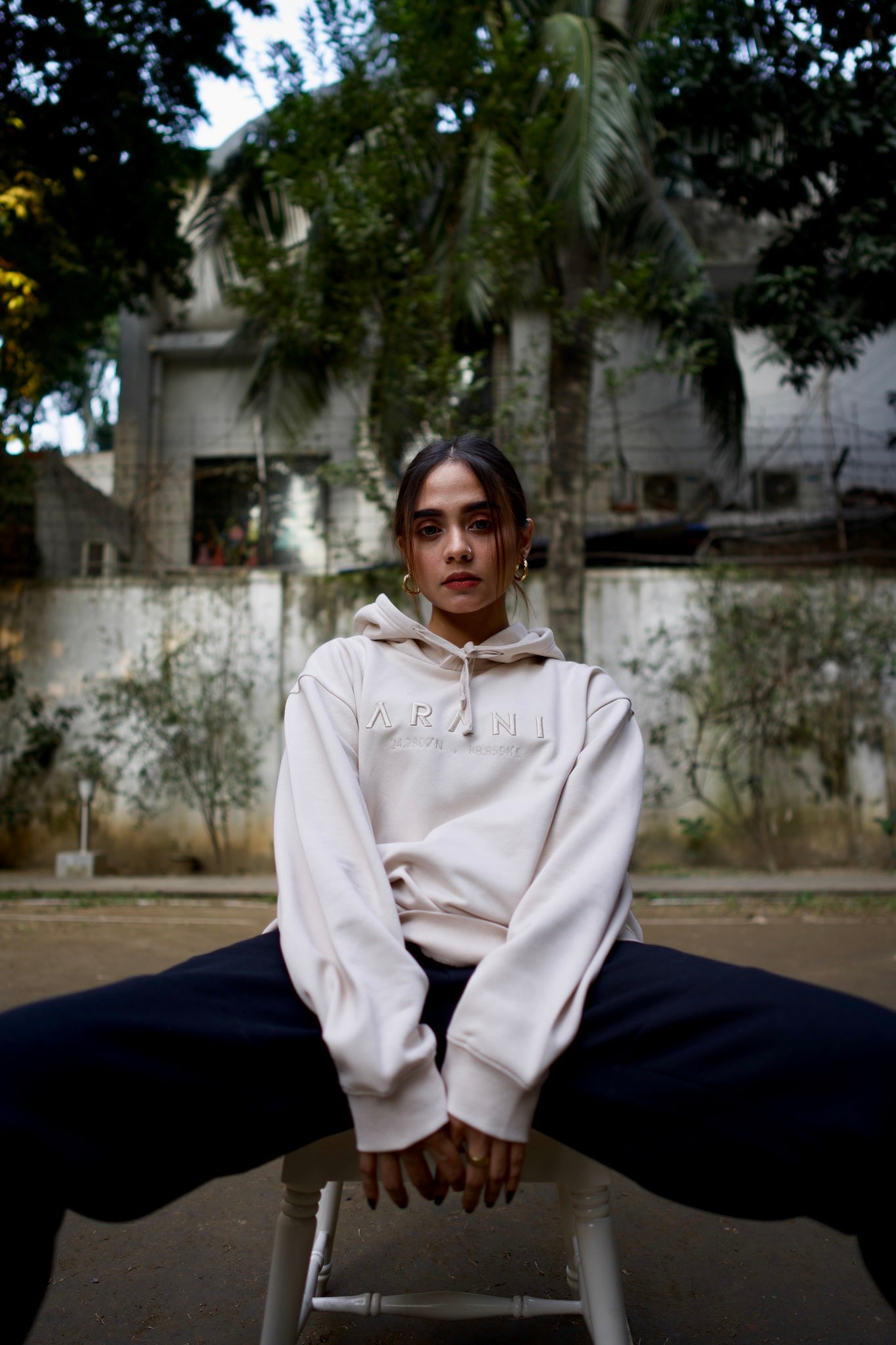 The ARANI Coordinates Hoodie - Pumice Stone