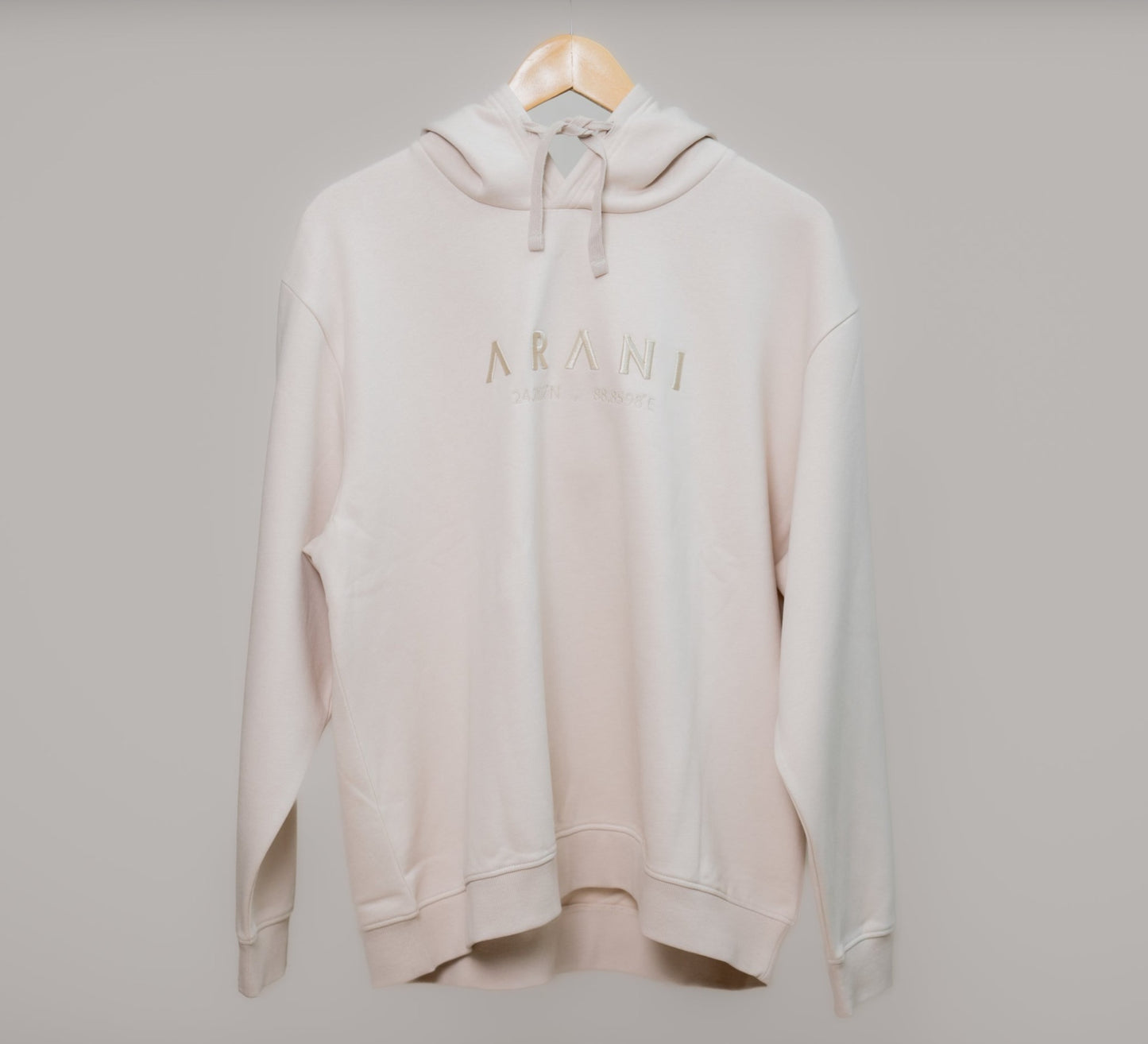 The ARANI Coordinates Hoodie - Pumice Stone