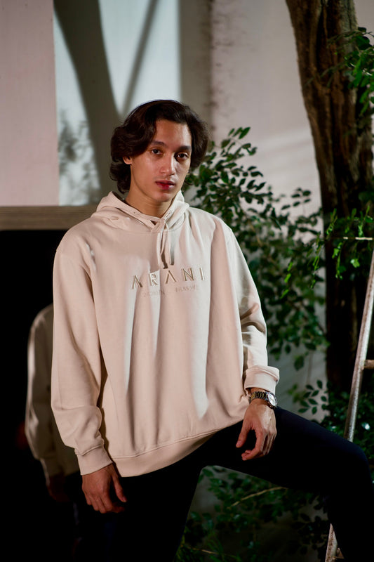 The ARANI Coordinates Hoodie - Pumice Stone